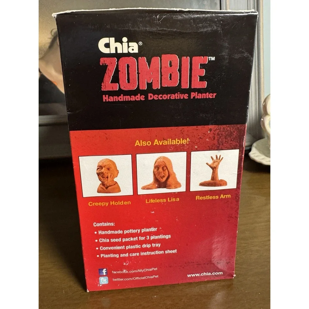 Chia Pet Chia Zombie Dragging Drew NIB Walking Dead